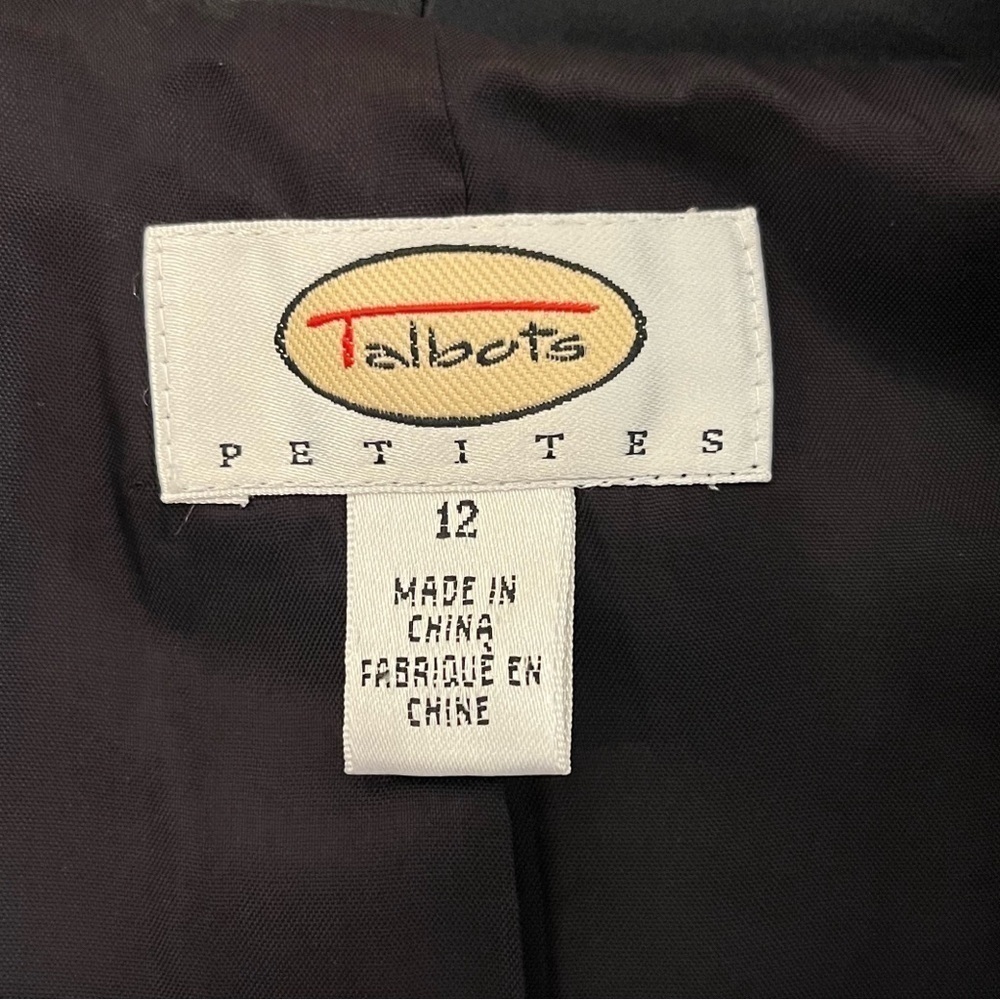 Talbots Short Button Blazer - Picture 4 of 5